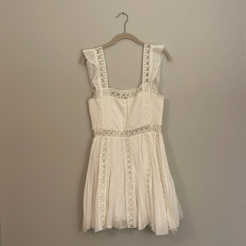 Free People Verona Dress in White